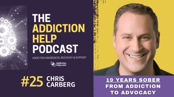 Episode 25 – From Addiction to Advocacy: Chris Carberg’s 19 Years of Recovery Video Thumbnail